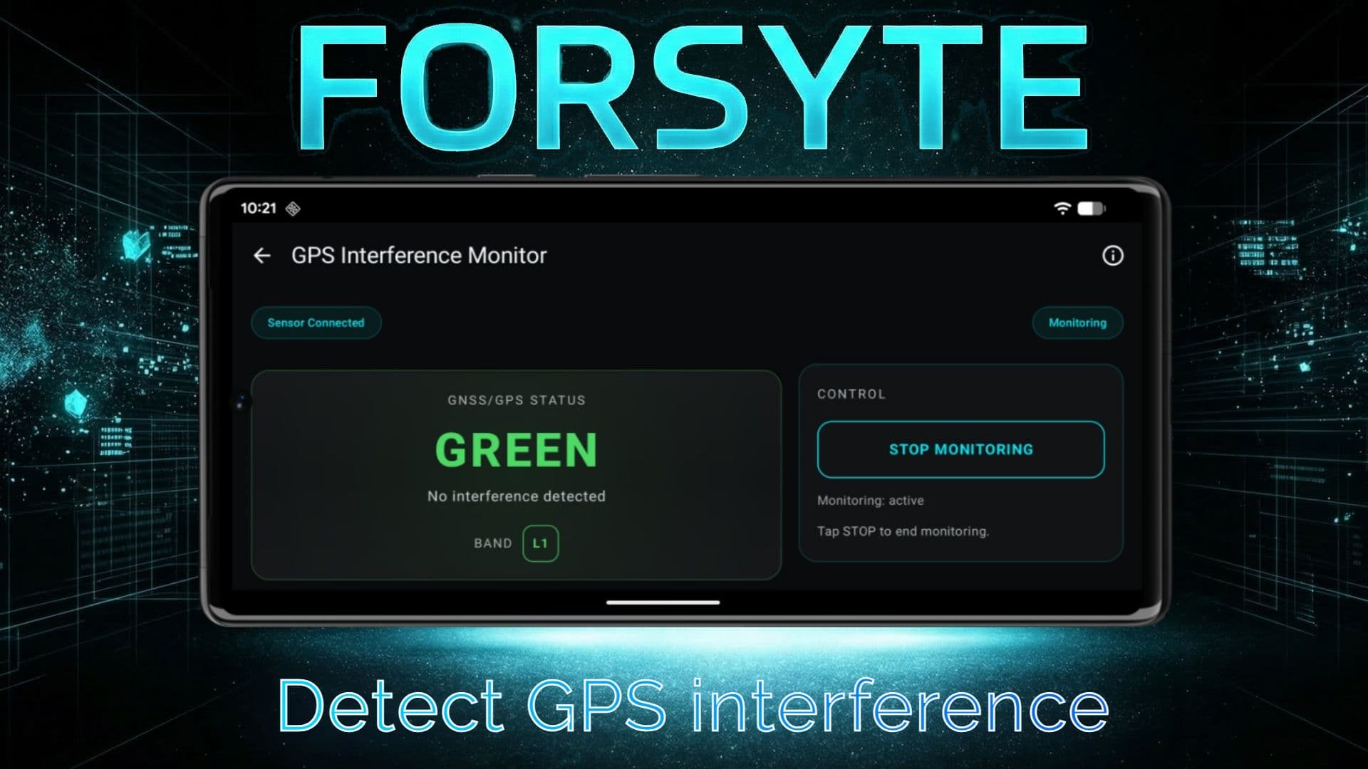 FORSYTE GPS interference detection